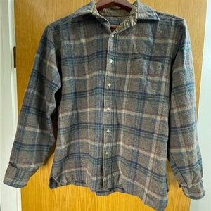Pendleton Wool Plaid Long Sleeve Shirt